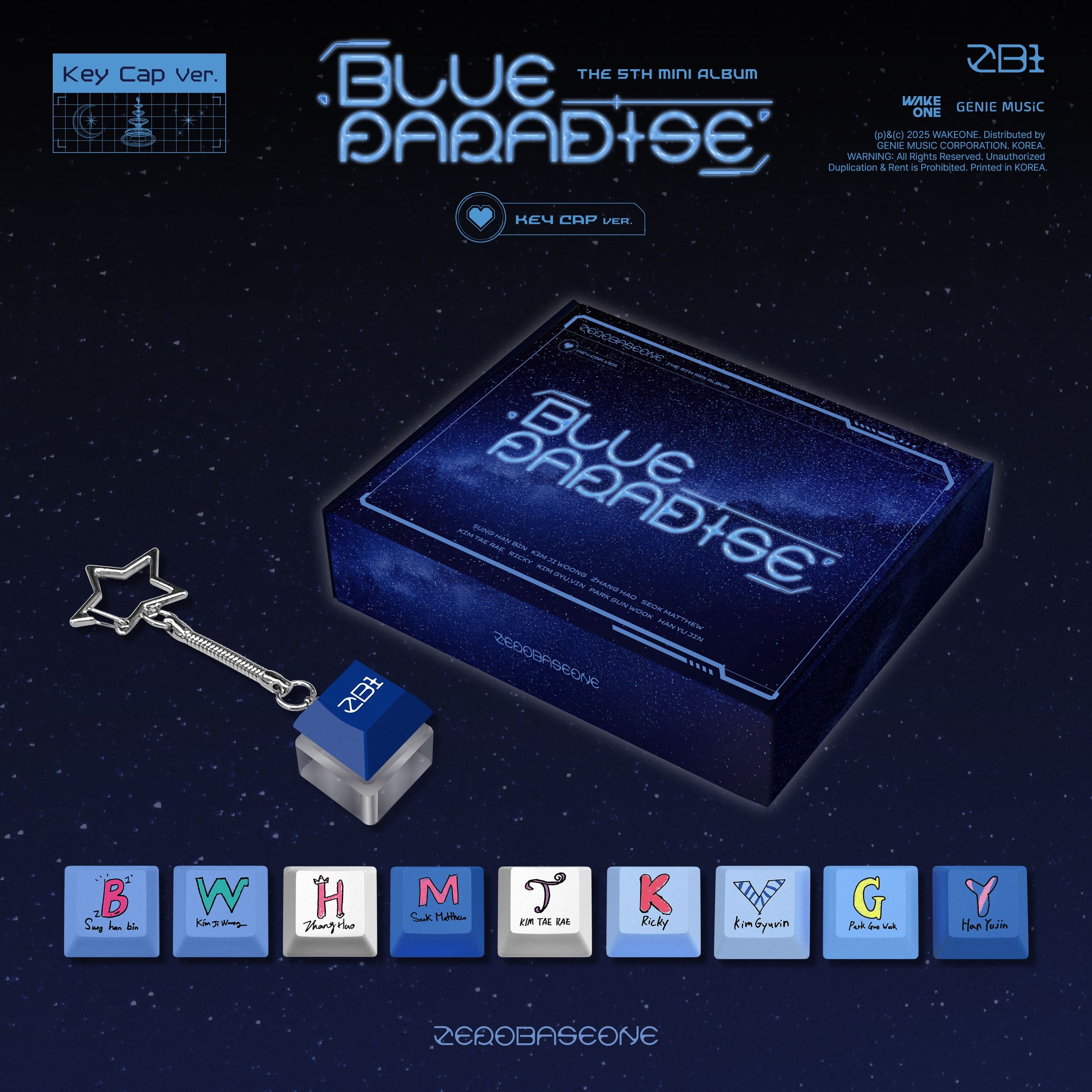 ZEROBASEONE - Blue Paradise (Key Cap Ver) | K-pop Hive